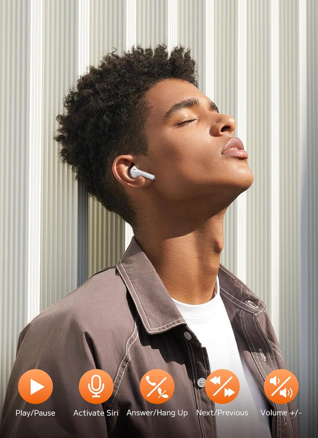 A9 Pro Touch Screen Wireless Air Pods - Premium Sound & Seamless Connectivity Noise Cancelling Headphones with 48H Playtime, Bass Stereo Sound, for Laptop, Android/iOS, Pad