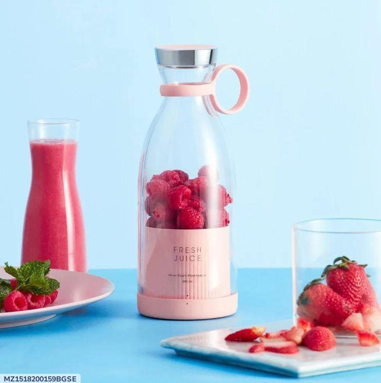 BlendJet Portable Blender for Smoothies & Shakes - 16oz BlendJet 2 Cordless Personal & Small Blender, USB-C Rechargeable & Self Cleaning - Quiet Mini Travel Blender with Stainless Steel Blade (Mint)
