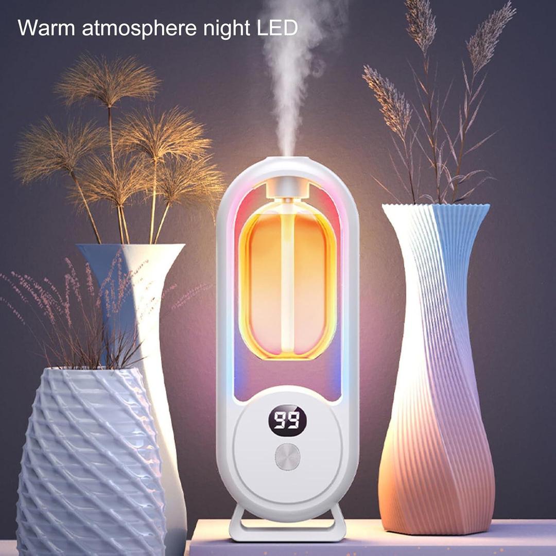 Portable Mini Air Humidifier USB Desktop Humidifier for Car Bedroom Air Diffuser Fogger Mist Maker Sprayer with LED Night Lamp