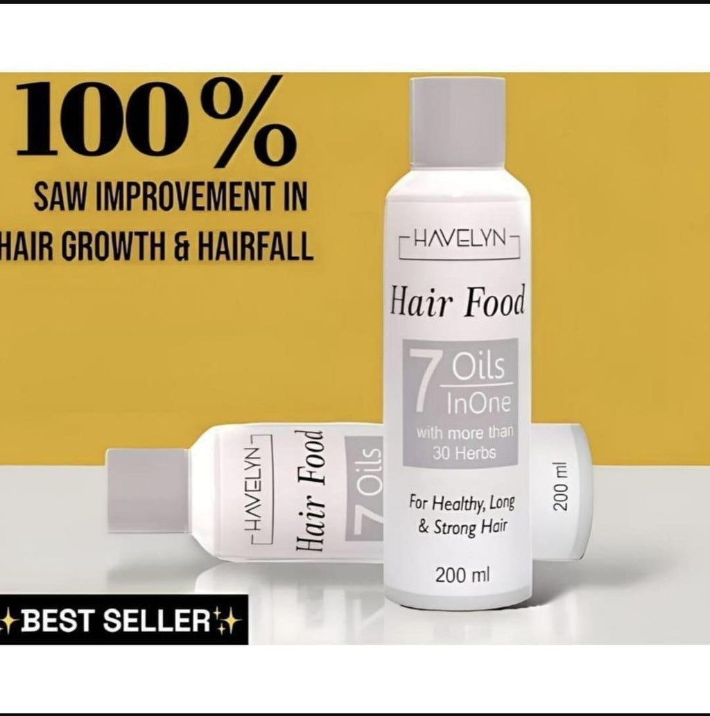 Havelyn Hair Food Oil – Nourishing Treatment for Healthy, Long & Strong Hair | Reduces Hair Fall & Strengthens Roots