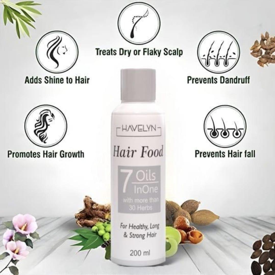 Havelyn Hair Food Oil – Nourishing Treatment for Healthy, Long & Strong Hair | Reduces Hair Fall & Strengthens Roots