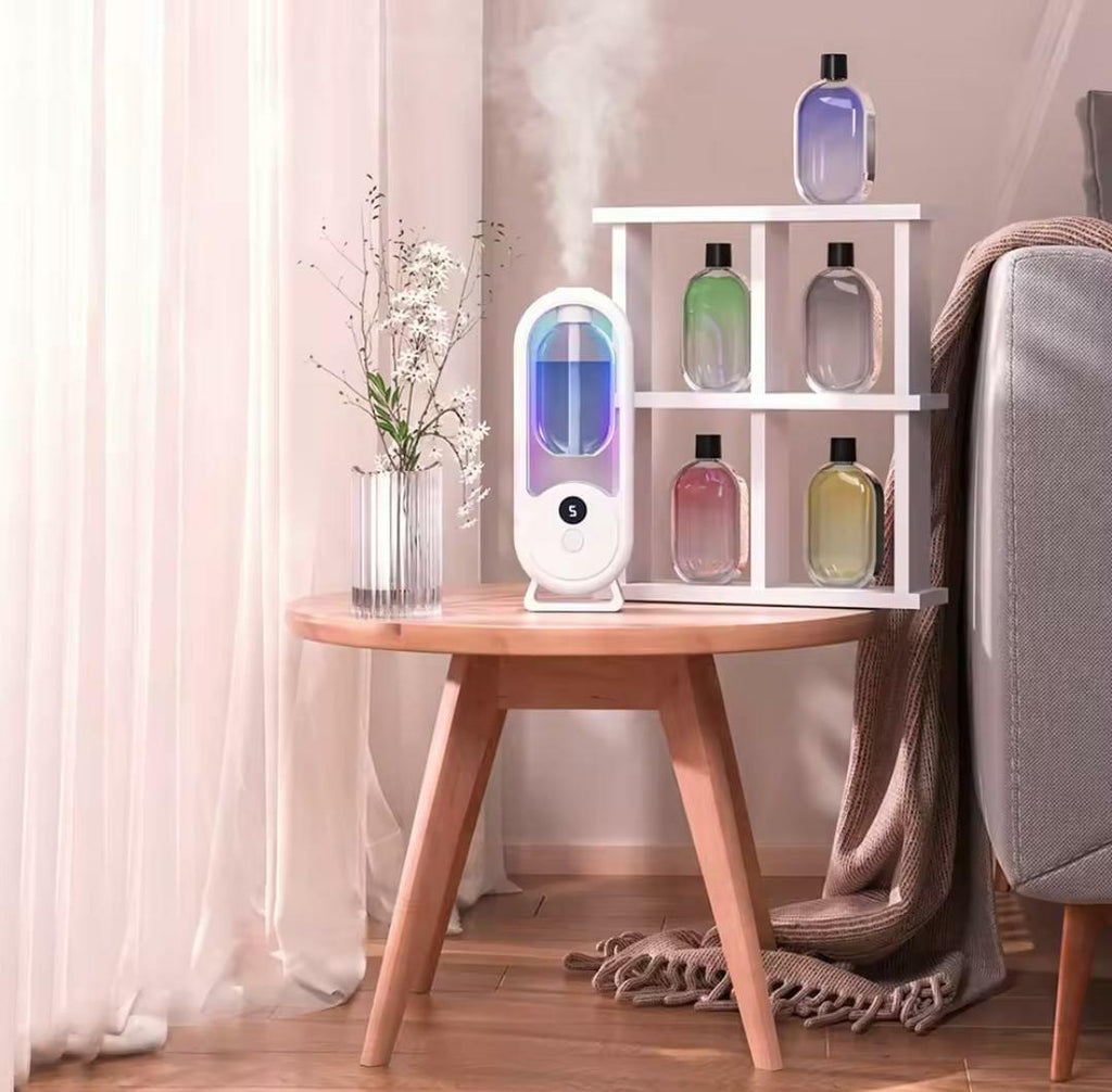 Portable Mini Air Humidifier USB Desktop Humidifier for Car Bedroom Air Diffuser Fogger Mist Maker Sprayer with LED Night Lamp