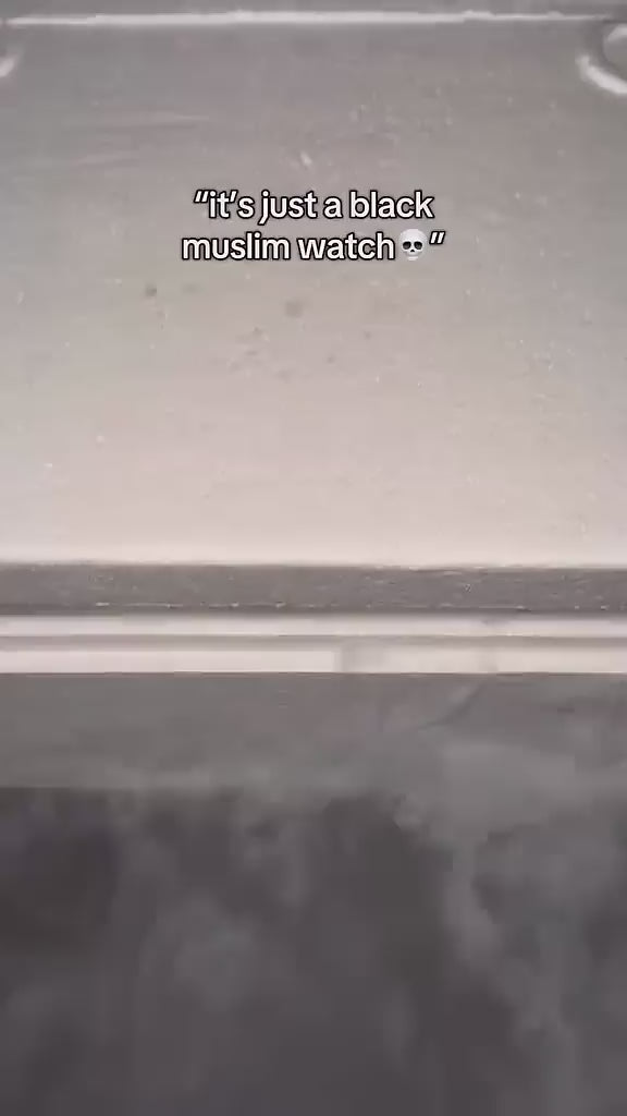 Black Arabic Aura Watch For Men Stylish Aura Watch 100% Original Watch